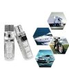 Set 2 Becuri T10 Pozitie Auto LED Multicolor RGB cu Telecomanda 6LED SMD - imagine 3