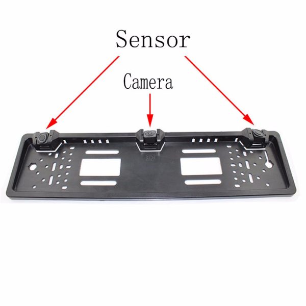 Suport numar auto cu camera, senzori parcare si avertizare - imagine 4