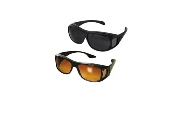 Set 2 perechi de ochelari HD pentru condus noaptea - imagine 3