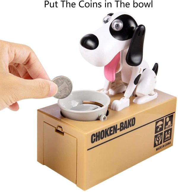 Cainele Robot banca de monezi