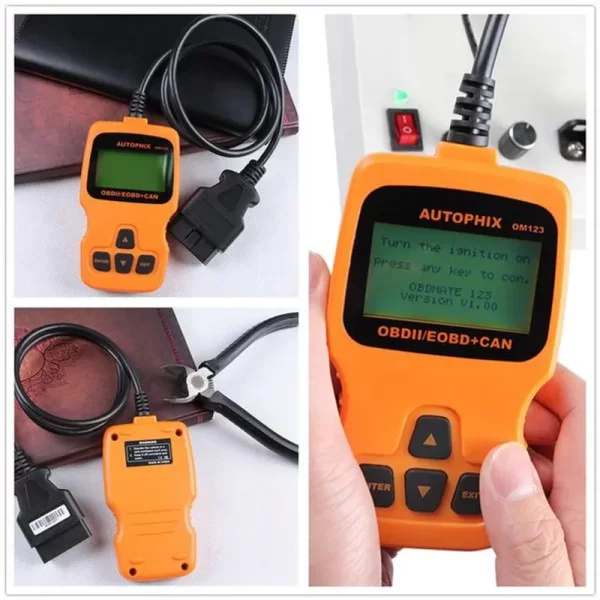 OBDMATE OM123 OBD Code Scanner OBD II / EOBD + CAN Car Diagnostics - imagine 8