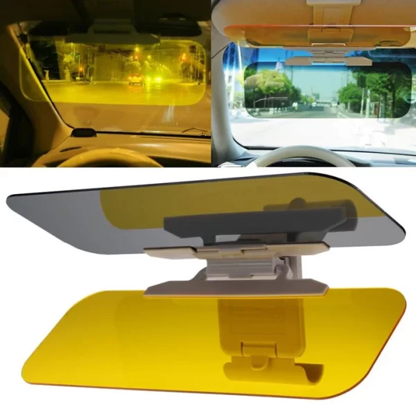Parasolar HD Visor / Vision Auto 2in1 Pentru Zi/Noapte