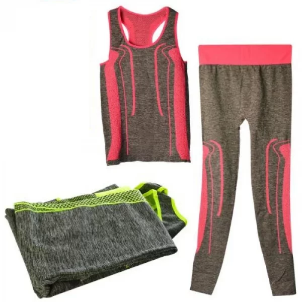Costum pentru fitness sau yoga - 2 piese - bustiera si pantaloni ( Fitness și sport ) - imagine 4