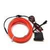 Fir cu lumina ambientala pentru auto , neon ambiental flexibil 2 M - imagine 3