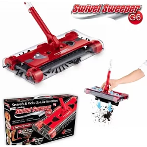 Matura electrica Swivel Sweeper G6, Acumulator, 360°