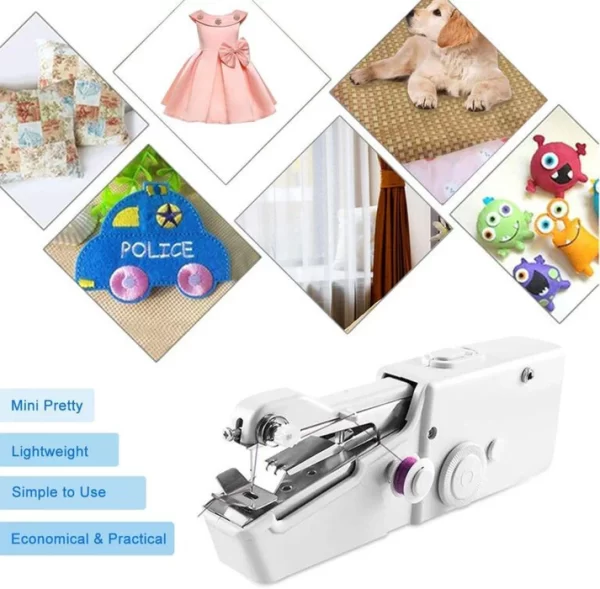 Mini masina de cusut portabila Handy Stitch , plus accesorii incluse - imagine 3
