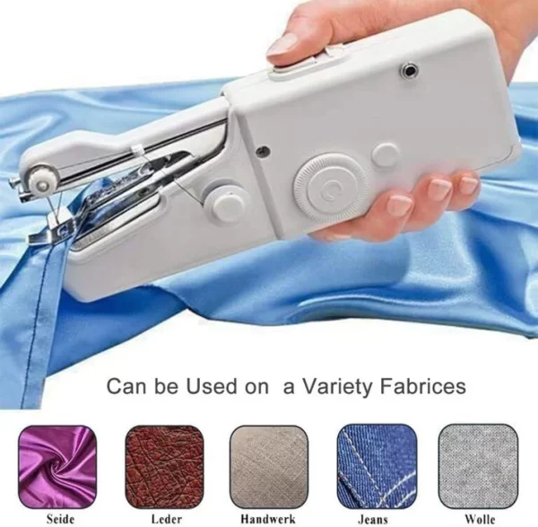 Mini masina de cusut portabila Handy Stitch , plus accesorii incluse
