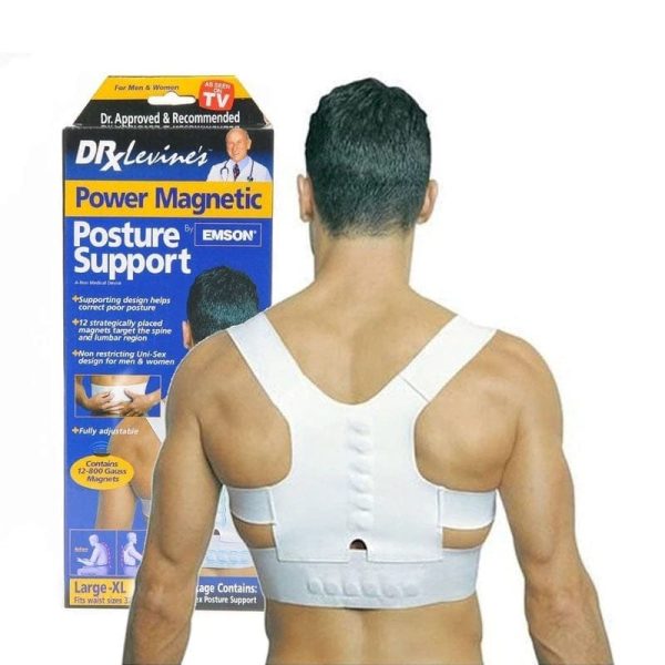 Suport pentru indreptat spatele Power Magnetic Posture ( Fitness și sport ) - imagine 5