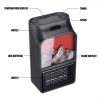 AEROTERMA PORTABILA FLAME HEATER, 900 W, 2 NIVELURI TEMPERATURA, DISPLAY DIGITAL - imagine 3