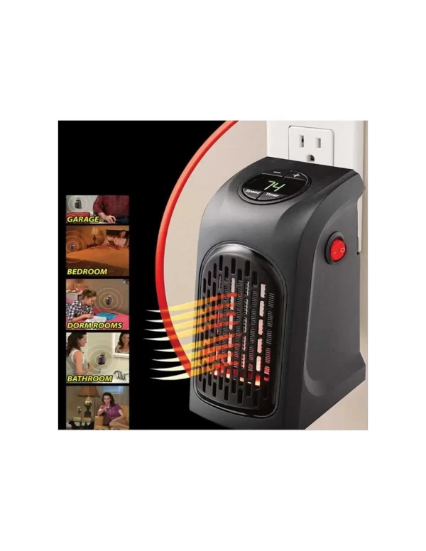 Aparat de incalzit portabil Handy Heater , Incalzire ceramica, Design modern, 2 trepte, 400 W