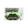 Aparat multifunctional pentru exercitii fitness, utilizabil de acasa, pentru bicepsi, muschi fesieri si abdomen, negru/ verde - imagine 5
