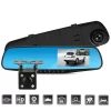 Oglinda Retrovizoare Auto Cu Camera Dubla Fata-Spate Full HD 1080 Ecran 4.3 Inch - imagine 9