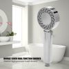 Cap de Dus Multifunctional 2 IN 1 cu Recipient pentru Sampon/gel de dus