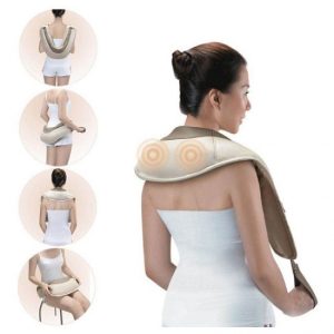 Centura pentru masaj Cervical Massage Shawls cu telecomanda inclusa