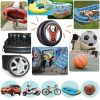 Compresor auto pentru anvelope masini si biciclete, in forma de roata - imagine 5