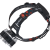 Lanterna frontala cu acumulator, Led si zoom Cree 5W - imagine 4