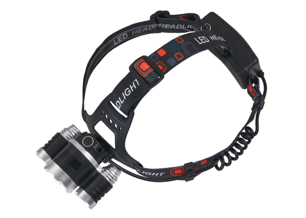 Lanterna frontala cu acumulator, Led si zoom Cree 5W - imagine 4