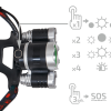 Lanterna frontala cu acumulator, Led si zoom Cree 5W - imagine 5