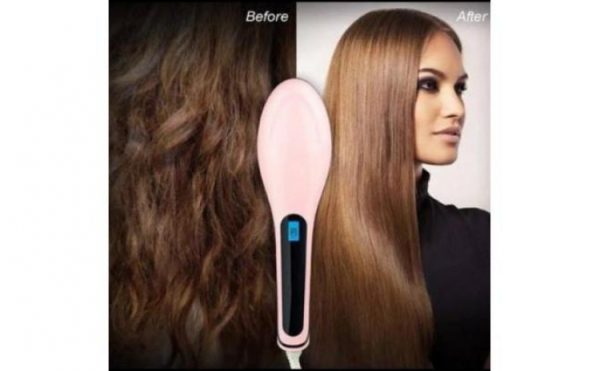 Set ondulator de par ceramic, profesional, pentru bucle mari + Perie pentru indreptat parul, cea mai revolutionara de pe piata actuala, fara a-l degrada - imagine 5