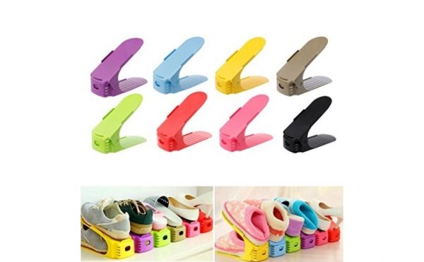 Set 10 organizatoare incaltaminte, ideal pentru sandale, papuci si pantofi cu toc - imagine 3