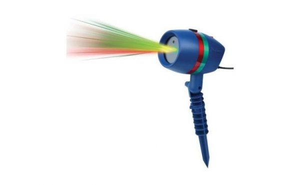 Proiector Star Shower Motion cu Efect 3D holografic, Proiectie lumini laser, Static si Miscator, pentru exterior si interioro - imagine 3
