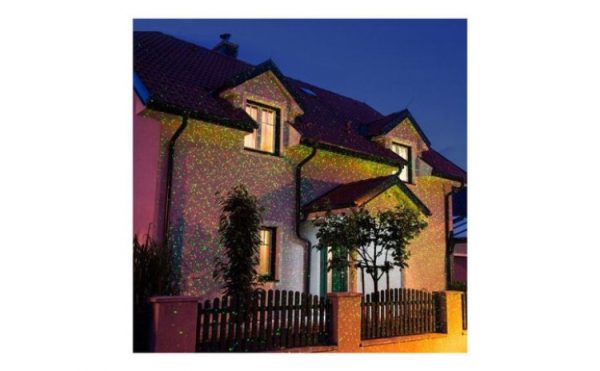 Proiector Star Shower Motion cu Efect 3D holografic, Proiectie lumini laser, Static si Miscator, pentru exterior si interioro - imagine 4