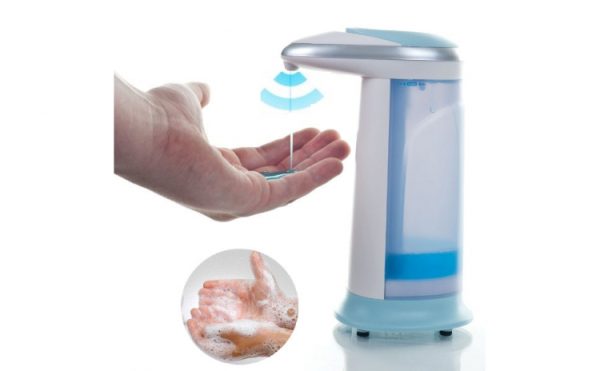 Dozator pentru sapun lichid sau sampon cu senzor - imagine 3