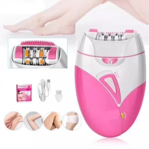 Aparat electric pentru epilat reincarcabil si portabil - Epilator 2 in 1 SURKER