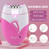 Aparat electric pentru epilat reincarcabil si portabil - Epilator 2 in 1 SURKER - imagine 5