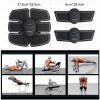 Kit Electrostimulator EMS cu 3 piese abdomen, maini, picioare CRISTIANO RONALDO pentru stimularea si cresterea musculaturii - imagine 3