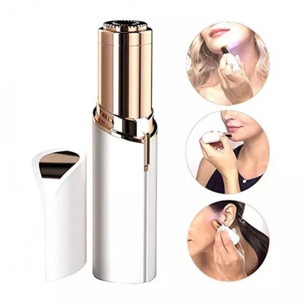 Epilator facial cu acumulator, hipoalergenic, discret si portabil - imagine 4