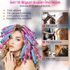 Set 18 Bigudiuri Spirala cu Carlig, Super-Incretire Fara Caldura, Par Scurt/Mediu - imagine 3