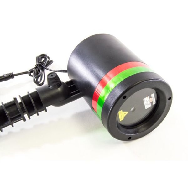 Proiector cu laser pentru decoratiuni de Craciun, Multicolor 3D,exterior/interior - imagine 7