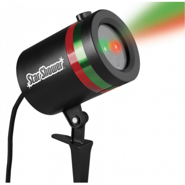 Proiector cu laser pentru decoratiuni de Craciun, Multicolor 3D,exterior/interior - imagine 11