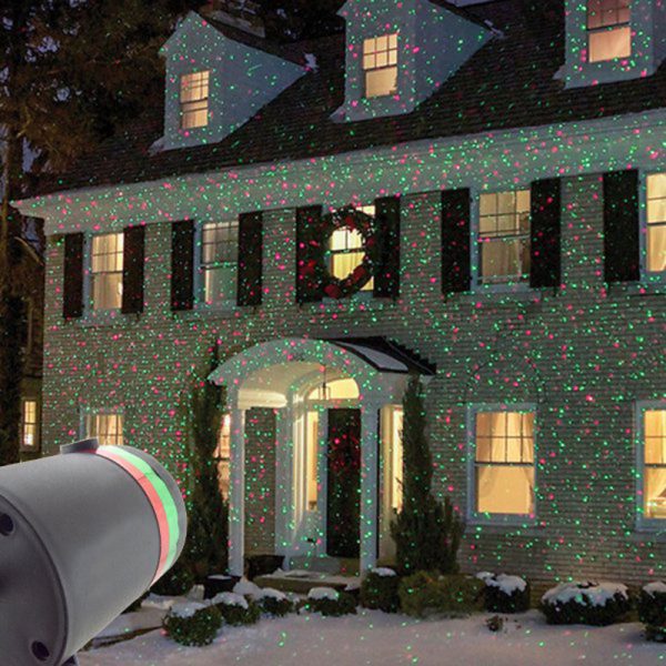Proiector cu laser pentru decoratiuni de Craciun, Multicolor 3D,exterior/interior - imagine 10