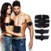Kit Electrostimulator EMS cu 3 piese abdomen, maini, picioare CRISTIANO RONALDO pentru stimularea si cresterea musculaturii - imagine 5