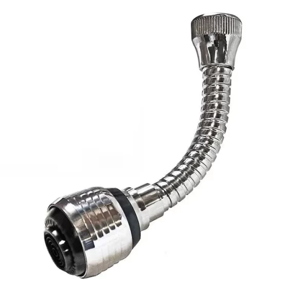 Extensie Flexibila Robinet CleanPro® cu Brat Metalic 2 Moduri de Folosire, Compatibilitate Universala - imagine 5