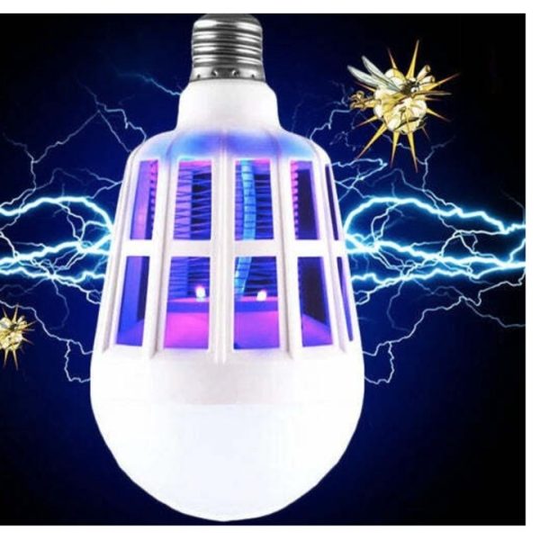 Bec LED 2 in 1 cu lampa UV anti insecte Echo Soul, aparat anti tantari, muste, musculite
