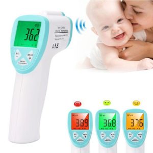 Termometru non-contact infrarosu electronic conceput pentru intreaga familie, in special pentru copii mici. ( Dispozitive electronice )