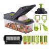 Razatoare profesionala, razatoare multifunctionala 16 in 1, feliator legume si fructe - imagine 5