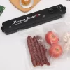 Aparat de sigilat si vidat vacuum sealer, 220v, 90w, negru , jrh - imagine 5