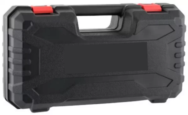Mini Fierastrau cu Lant Electric Lama 17CM Portabil/ Drujba 1500mAh Acumulator Incarcator Trusa Transport Chei fixare Galben/Negru - imagine 4