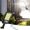 Pachet 2 lampe solare stradale 2×160 de leduri, senzor de miscare - imagine 6