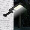 Pachet 2 lampe solare stradale 2×160 de leduri, senzor de miscare - imagine 7