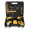 Trusa 30 accesorii+ bormasina cu percutie si 2 acumulatori 24v - imagine 2