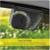 Ventilator auto cu incarcare energie solara pentru geam automobil, cu prindere de cauciuc - imagine 7