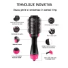 Perie electrica Fixa cu aer cald One Step Dryer, Fynllur, 3 in 1, uscator, perie, ondulator, Putere 1000 W, tehnologie Ionica, 3 trepte de viteza - imagine 5