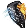 Set 8 x Lampa solara tip torta cu efect flacara, 51 cm - imagine 7