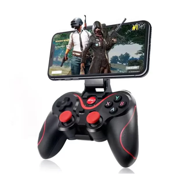 CONTROLLER JOYSTICK V8 CU BLUETOOTH PENTRU TELEFOANE IOS, ANDROID, PC, PS3 SI TV - imagine 8