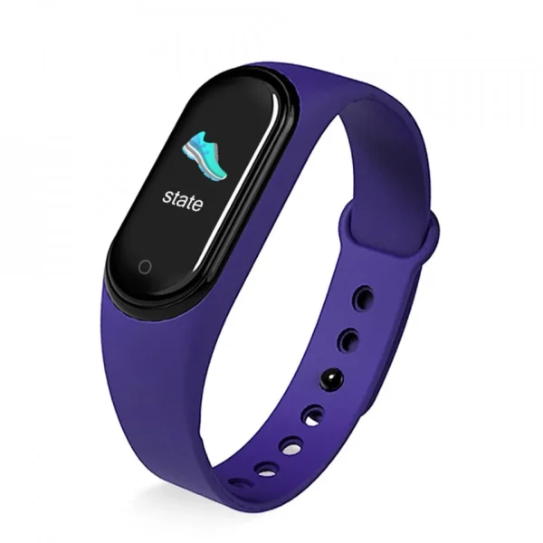 BRATARA FITNESS M6 ALBASTRU BAND,BLUETOOTH, MONITORIZARE PULS, ACTIVITATI SI SANATATE, VIBRATII